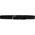 Gant Ganttil mænd. 9940148 Sort elastisk flettet bælte (110 cm), Casual, Læder