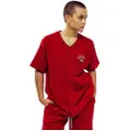Grimey Lucky Dragon Terry Towelling Baseball Kortærmet V-hals T-shirt