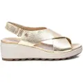 Xti Xtitil kvinder. 14270001-ORO Sandaler 142700 guld (37), Guldfarvet, 3-5 cm, Velcro, Casual