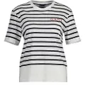 Gant Logo Striped T-shirt Med Korte ærmer