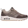 SKECHERS Skecherstil mænd. 183020 Sneakers i læder Uno Retro One brun (46), Fast, Blonder, Casual