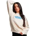 Superdry Embroidered Loose Sweatshirt