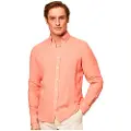 Hackett Garment Dyed Skjorte Med Lange ærmer
