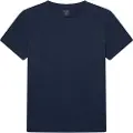 Hackett London Hackett Londontil mænd. HM500775 Pima fit klassisk navy t-shirt (XXL), Casual, Bomuld, Korte ærmer, Blå