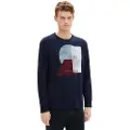 Tom Tailor 1039619 Printed T-shirt Med Lange ærmer