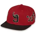 Grimey Tusker Temple Bicolor Snapback-kasket