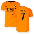 Real Madrid 24/25 Vinicius Væk Junior T-shirt Med Korte ærmer