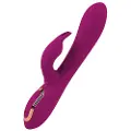 Javida - 3-i-1 perlevibrator med rotation (lilla)