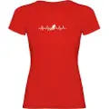 Kruskis Skiing Heartbeat T-shirt Med Korte ærmer