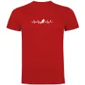 Kruskis Skiing Heartbeat T-shirt Med Korte ærmer