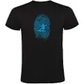 Kruskis Snowboarder Fingerprint T-shirt Med Korte ærmer