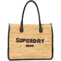 Superdry Raffia Luxe Stofpose