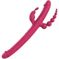 Dream Toys Dreamtoys Anywhere Pleasure Vibe - genopladelig, 4-armet vibrator (pink)