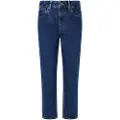 Pepe Jeans Pepe Jeanstil kvinder. PL204591CU0 Jeans Tapered Hw blå (30/30), Casual, Bomuld, Denim, Bæredygtig