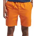 Superdry Superdrytil mænd. M7110298A Vintage orange overfarvede shorts (S), Casual, Bomuld