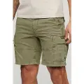 Superdry Superdrytil mænd. M7110434A Cargo shorts Heavy grøn (32), Casual, Bomuld