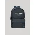 Pepe Jeans Pepe Jeansunisex til børn. 6912421 Edmon computerrygsæk med to rum marineblå (OSFA), Casual, Polyester, børnetøj