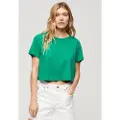 Superdry Slouchy Cropped T-shirt Med Korte ærmer
