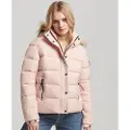 Superdry Faux Fur Pufferjakke