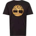 Timberland Timberlandtil mænd. TB0A2C2RP561 Kennebec River logo T-shirt sort (XL), Casual, Bomuld, Korte ærmer