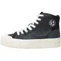 Pepe Jeans Pepe Jeanstil kvinder. PLS31576 Samoi Half lædersko sort (40), Fast, Ruskind, Blonder, Casual