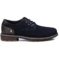 Xti Xtitil mænd. 14321803-NAVY Lædersko 143218 navy (44), Fast, Blonder, Casual, Blå