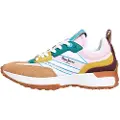 Pepe Jeans Pepe Jeanstil kvinder. PLS60011 Lucky Rise læder-sneakers pink (37), 3-5 cm, Blonder, Casual