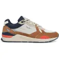 Pepe Jeans Pepe Jeanstil mænd. PMS60018 X20 Rise brune lædersko (45), Fast, Ruskind, Blonder, Casual