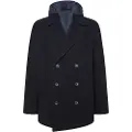 Pepe Jeans Pepe Jeanstil mænd. PM403016 Navy Temry-frakke (M), Casual, Bomuld, Blå