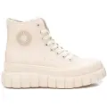 Refresh Refreshtil kvinder. 17235901-BEIGE Ankelstøvler 172359 beige (41), 3-5 cm, Blonder, Lynlås, Casual