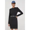 Calvin Klein Jeans Korte kjoler Calvin Klein Jeans LOGO ELASTIC MILANO LS DRESS dame EU M
