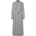 Pepe Jeans Pepe Jeanstil kvinder. PL953598 Kassie-kjole marineblå (L), Casual, Viscose, Lange ærmer