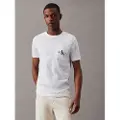 Calvin Klein Core Monologo Pocket Slim T-shirt Med Korte ærmer