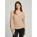 Pepe Jeans Pepe Jeanstil kvinder. PL702219 Hailey beige jumper (XS), Casual, Akryl