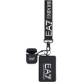 Emporio Armani EA7unisex. 245103_3R910 Kortholder med armbånd og integreret AirPods-etui, sort (OSFA), Casual, Polyester