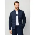 Hackett Hybrid Quilt Sweatshirt Med Lynlås