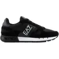 Emporio Armani EA7til mænd. X8X151_XK354 Træningssko Black & White Legacy sort (42), Fast, Blonder, Casual, Sport, Sportstøj, Multisport