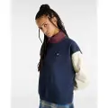 Vans Colorblock Half Zip Mock Half-Zip Sweater blå