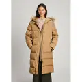 Pepe Jeans Pepe Jeanstil kvinder. PL402436 Bella jakke brun (XS), Casual, Polyester