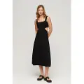 Superdry Cutout ærmeløs Midikjole