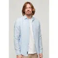 Superdry Studios Casual Linen Skjorte Med Lange ærmer