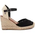 Xti Xtitil kvinder. 14233504-NEGRO Espadriller 142335 sort (40), 8-10, Spænder, Casual