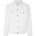 Pepe Jeans Pepe Jeanstil mænd. PM402972TA8 Afslappet jakke hvid (XL), Casual, Bomuld, Lange ærmer