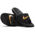 Nike Kawa-badesandal til små/store børn - sort