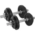 Tunturi Vægt Sæt Med To Stænger Og Skruer 20kg