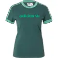 Adidas Originals Badge Slim 3 Stripes T-shirt Med Korte ærmer