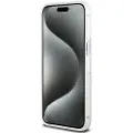 DKNY iPhone 15 Pro Max DKNY Liquid Glitter Checkered Pattern Cover - Pink