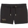 Superdry Superdrytil kvinder. W7110427A Essential Logo Shorts sort (S), Casual, Bomuld