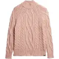 Superdry High Neck Cable Trøje