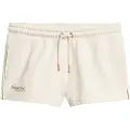 Superdry Superdrytil kvinder. W7110427A Essentielle logoshorts beige (M), Casual, Bomuld